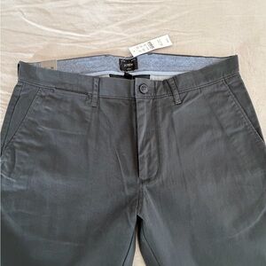 J. Crew Men's Charcoal Chinos